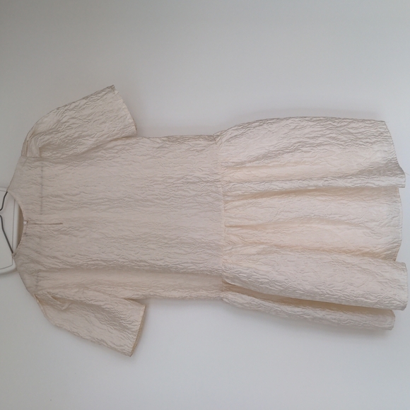 Zara taffeta cream puff mini dress, X-Small - Picture 3 of 5